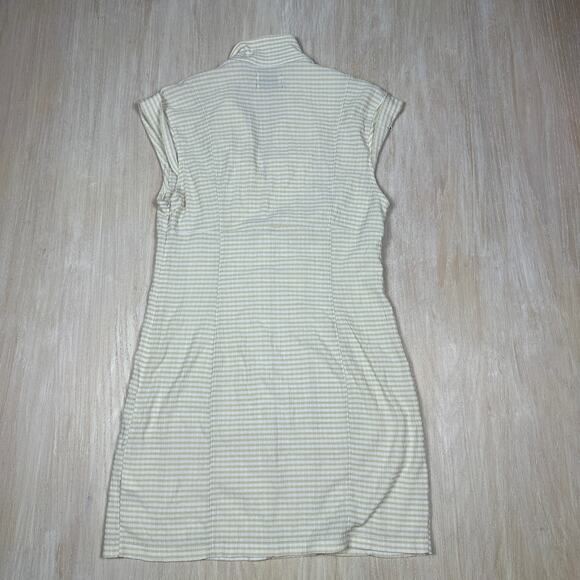 Urban Outfitters Stella Bodycon Mini Summer Casual Button Down Shirt Dress Large - Picture 13 of 16